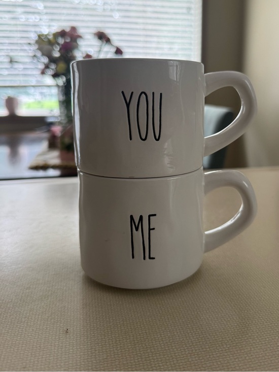 Other - 'YOU' and 'ME' Ceramic Mug Set